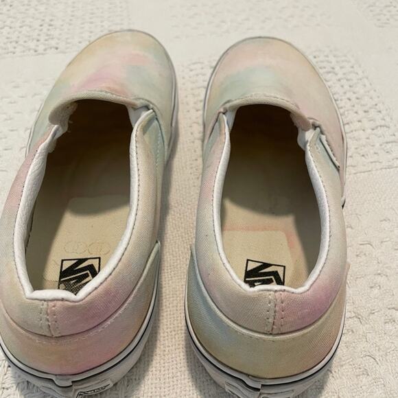 Vans 7 juniors casual slip on sneaker rainbow ombre multi color 2590 - Picture 8 of 12